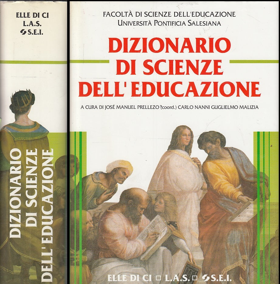 LZ- DIZIONARIO DI SCIENZE DEL'EDUCAZIONE -- ELLE DI CI--- 1997- CS- YFS504