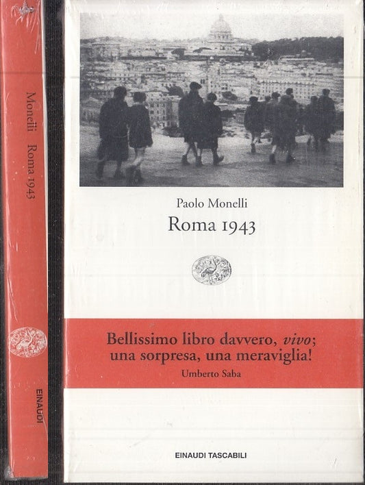 LS- ROMA 1943 - PAOLO MONELLI - EINAUDI - TASCABILI --- B - XTS