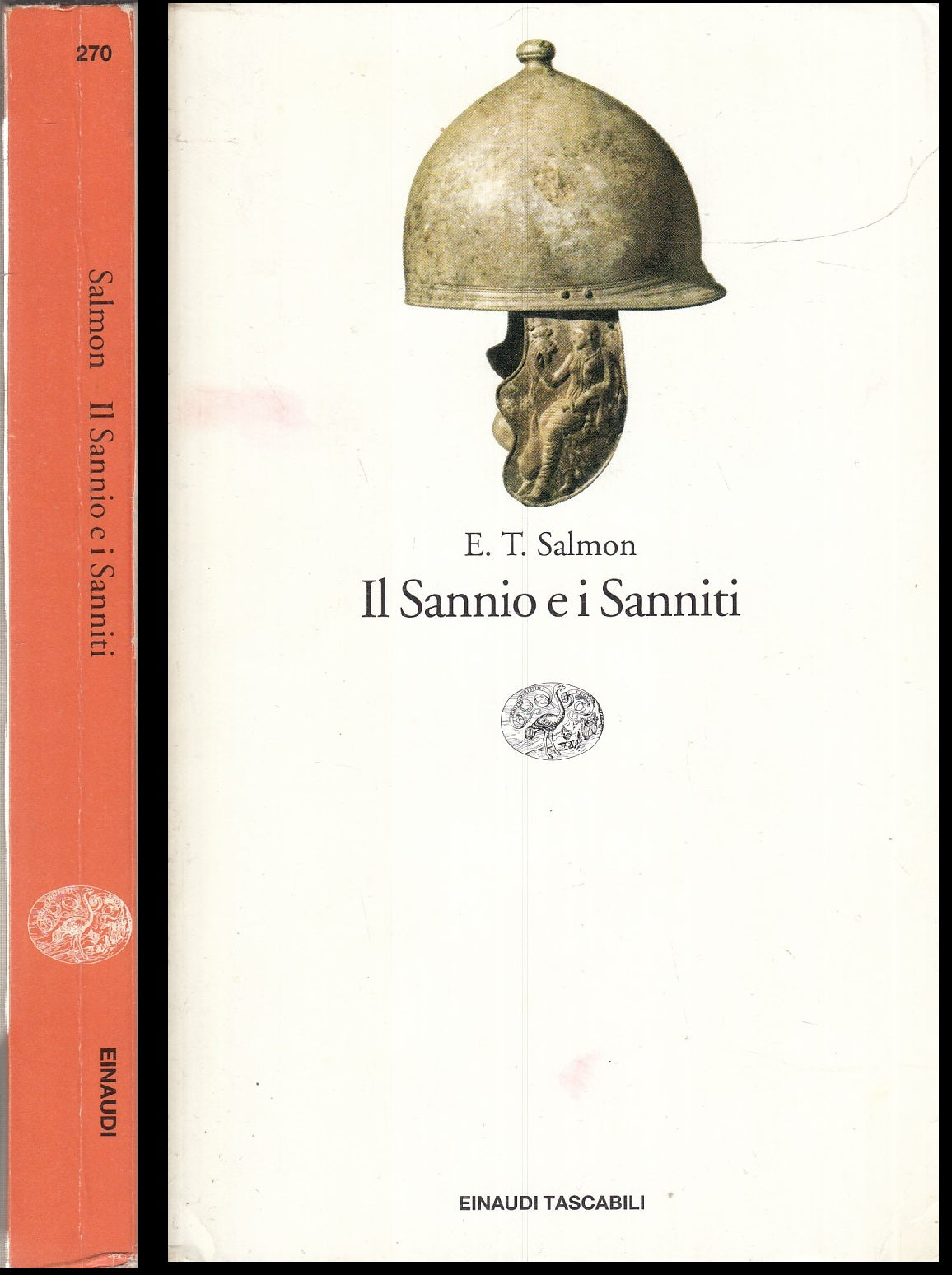 LN- IL SANNIO E I SANNITI - E.T. SALMON- EINAUDI- TASCABILI SAGGI-- 1995- B- XFS