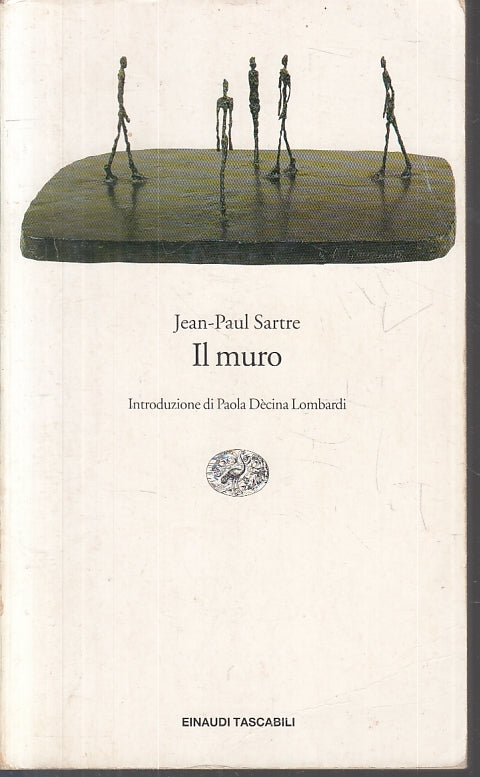 LN2- IL MURO - JEAN PAUL SARTRE - EINAUDI - TASCABILI --- B - JXS27
