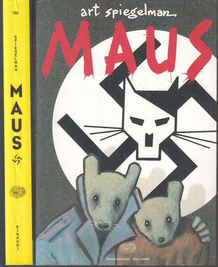 LN- MAUS FUMETTI - ART SPIEGELMAN - EINAUDI - STILE LIBERO -- 2000- B- TNX