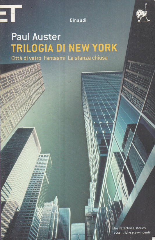 LN- TRILOGIA DI NEW YORK CITTA' VETRO - PAUL AUSTER- EINAUDI- SUPER ET--- B- XFS