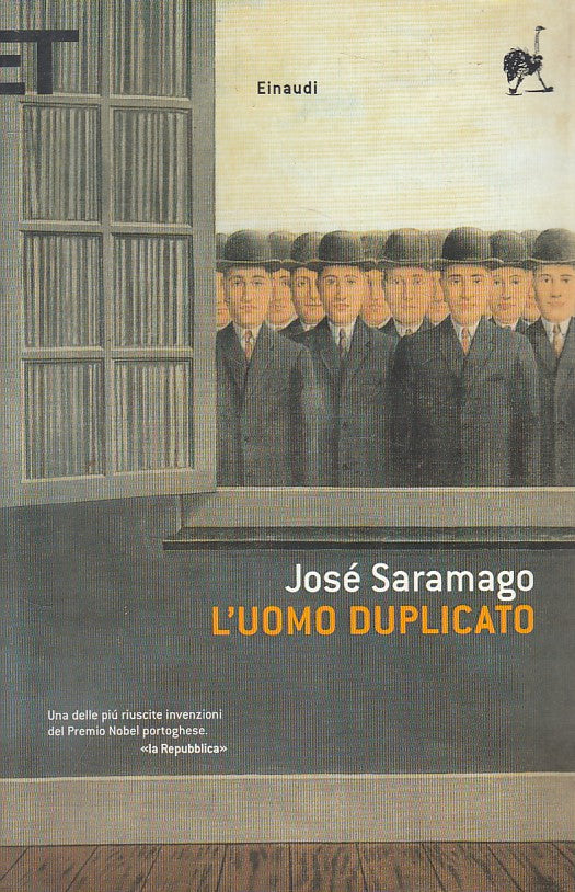 LN- L'UOMO DUPLICATO - SARAMAGO - EINAUDI - SUPER ET -- 2005 - B - YFS206