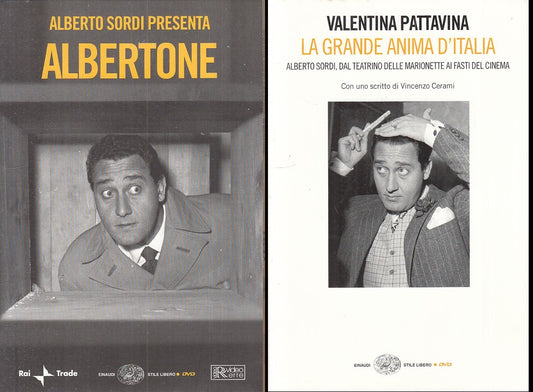 LN- ALBERTO SORDI ALBERTONE GRANDE ANIMA + DVD -- EINAUDI --- 2009 - B - XFS999