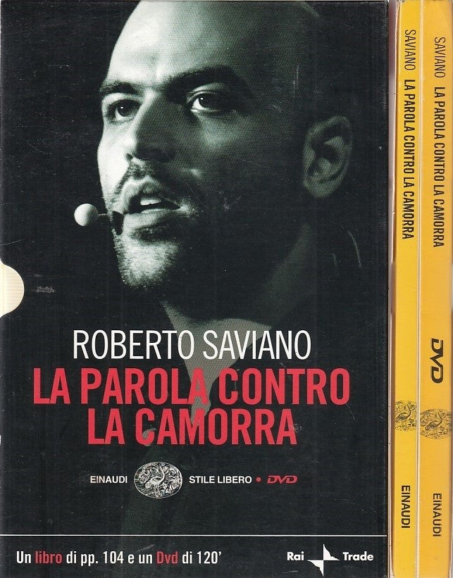 LZ- LA PAROLA CONTRO LA CAMORRA + DVD- SAVIANO- EINAUDI--- 2010- B- YDS274