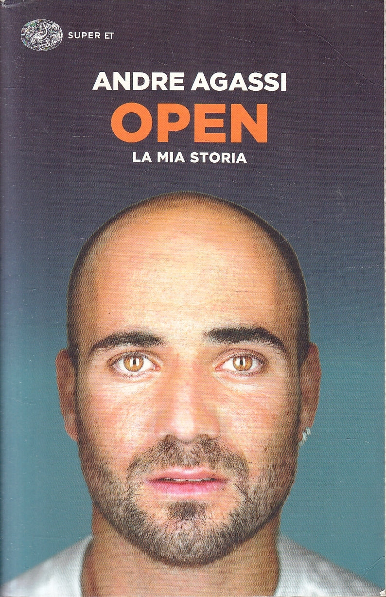 LN- OPEN LA MIA STORIA - ANDRE AGASSI - EINAUDI - SUPER ET --- B- YFS