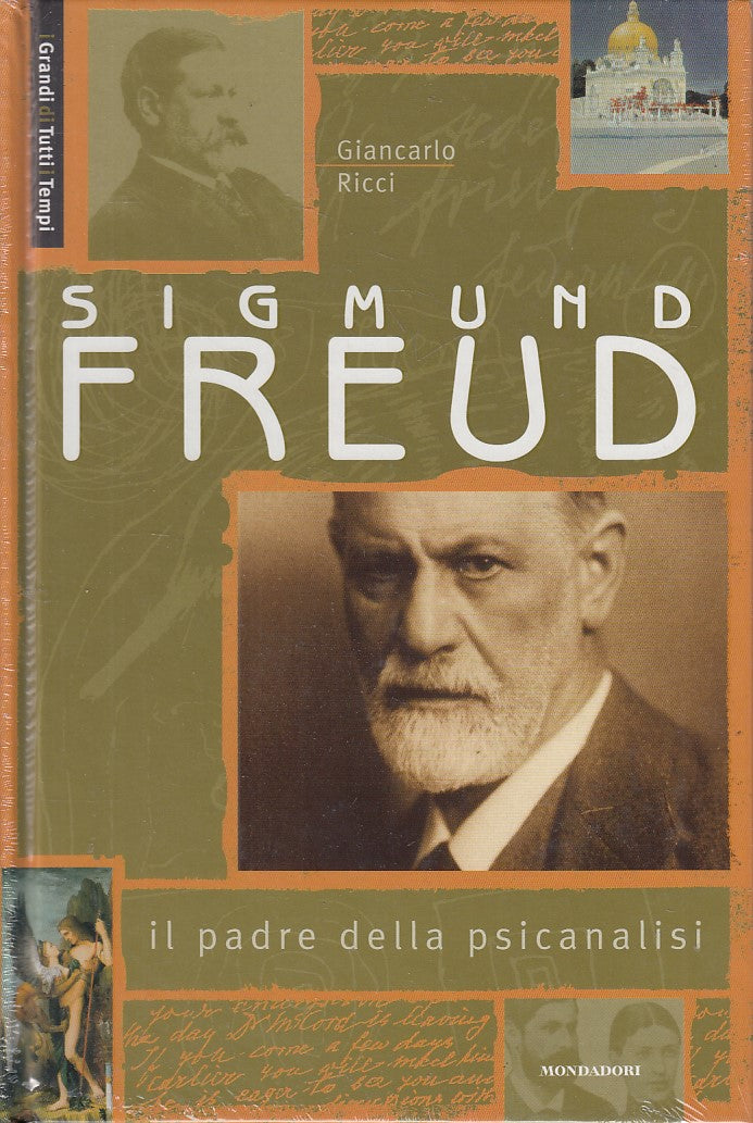 LS- SIGMUND FREUD- RICCI- MONDADORI- I GRANDI DI TUTTI TEMPI-- 2003- C- YFS132