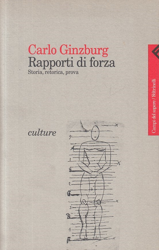 LS- RAPPORTI DI FORZA - GINZBURG - FELTRINELLI -- 1a ED. - 2000 - B - ZFS207