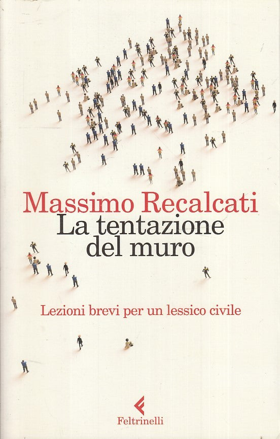 LN- LA TENTAZIONE DEL MURO- MASSIMO RECALCATI- FELTRINELLI- VARIA-- 2020- B- XFS