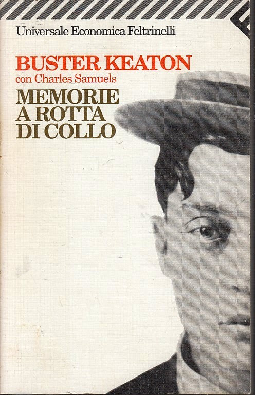 LW- MEMORIE A ROTTA DI COLLO - BUSTER KEATON- FELTRINELLI- UE-- 1995- B- XFS