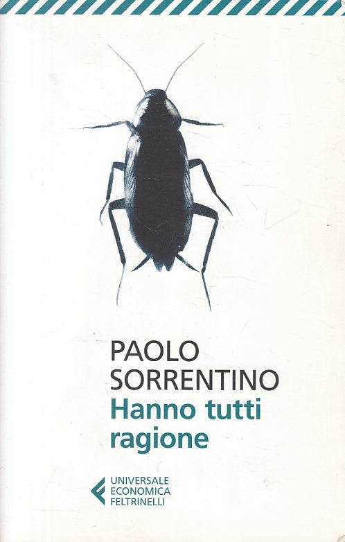 LN- HANNO TUTTI RAGIONE - PAOLO SORRENTINO - FELTRINELLI --- 2014 - B - YFS259