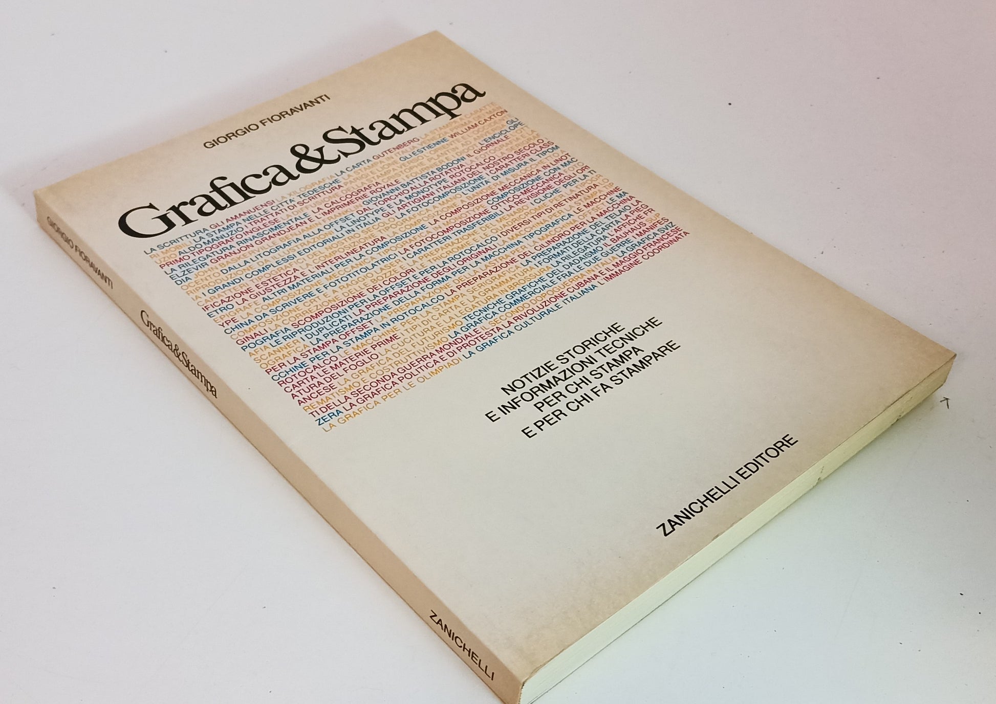 LZ- GRAFICA & STAMPA GRAFICA&STAMPA - FIORAVANTI - ZANICHELLI--- 1984- B- ZTT548