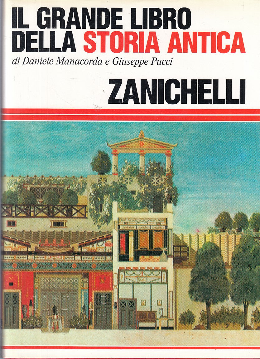 LZ- GRANDE LIBRO DELLA STORIA ANTICA -- ZANICHELLI -- 1a ED.- 1990 - CS - YFS729