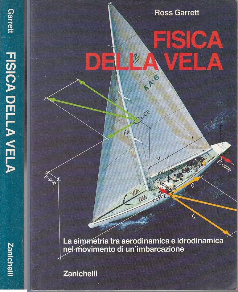 LZ- FISICA DELLA VELA - ROSS GARRETT - ZANICHELLI -- 1a ED.- 1990- B- XFS66