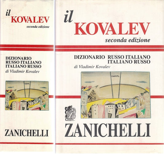 LZ- IL KOVALEV  DIZIONARIO RUSSO ITALIANO -- ZANICHELLI --- 2000- CS- XFS66