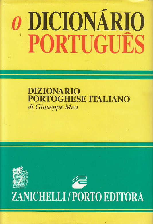 LZ- DIZIONARIO PORTOGHESE ITALIANO - MEA - ZANICHELLI PORTO--- 1990 - CS - YDS43