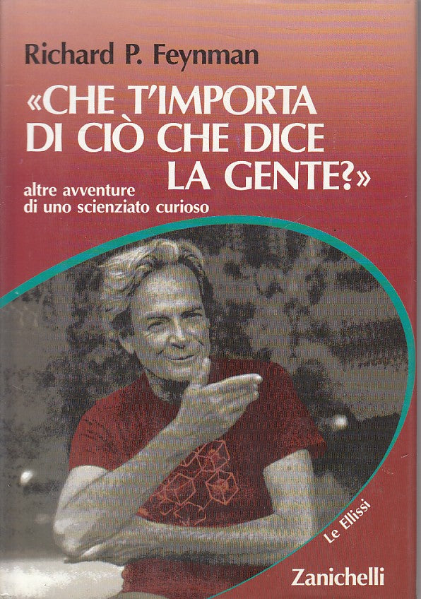 LS- CHE T'IMPORTA DI CIO' CHE DICE LA GENTE? -- ZANICHELLI --- 1990 - CS - ZFS5