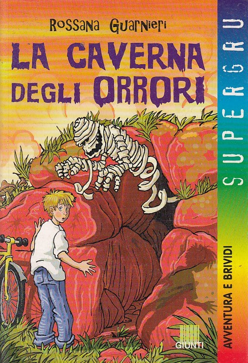 LN2- LA CAVERNA DEGLI ORRORI - GUARNIERI - GIUNTI - SUPERGRU BRIVIDI --- B- JXS5