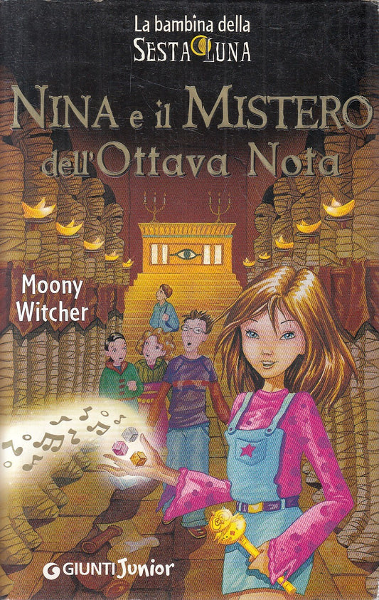 NINA E IL MISTERO DELL'OTTAVA NOTA - MOONY WITCHER - GIUNTI - CS - JXS272