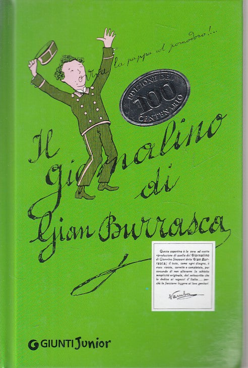 IL GIORNALINO DI GIAN BURRASCA -- GIUNTI - JUNIOR -- 2011 - C - YFS477