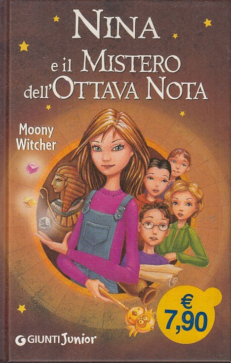 LN2- NINA E IL MISTERO DELL'OTTAVA NOTA - MOONY WITCHER- GIUNTI JUNIOR- C- JXS53