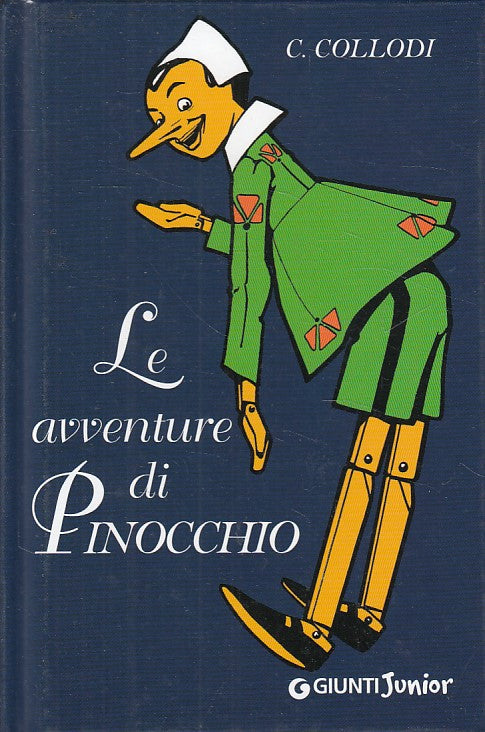 LN- LE AVVENTURE DI PINOCCHIO - COLLODI - GIUNTI JUNIOR --- 2008 - C - YDS176