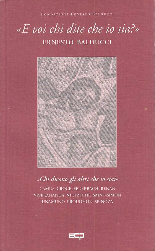 LS- "E VOI CHI DITE CHE IO SIA"? - BALDUCCI - ECP --- 1996 - B - ZTS72