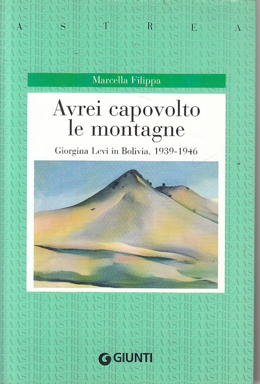 LN- AVREI CAPOVOLTO LE MONTAGNE BOLIVIA - FILIPPA - GIUNTI --- 2010 - B - ZFS206