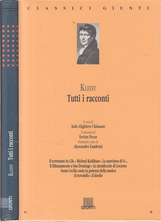 LN- TUTTI I RACCONTI SIGILLATO - KLEIST - GIUNTI - CLASSICI -- 1995 - C - ZFS52