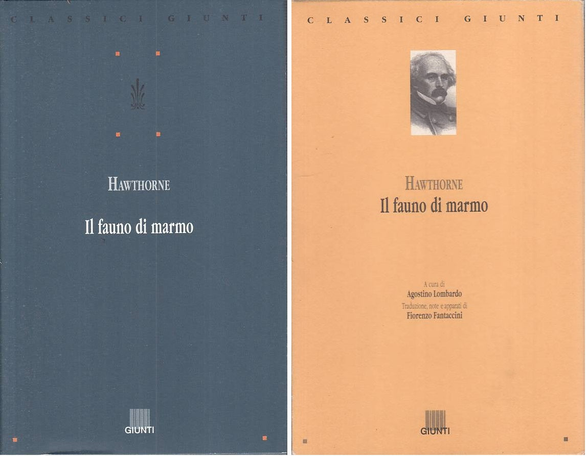 LN- IL FAUNO DI MARMO - HAWTHORNE - GIUNTI -- 1a ED. - 1995 - CS - YFS181