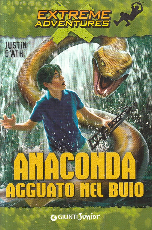 LB- EXTREME ADVENTURES ANACONDA AGGUATO NEL BUIO- GIUNTI- JUNIOR- 2012- B-ZFS110