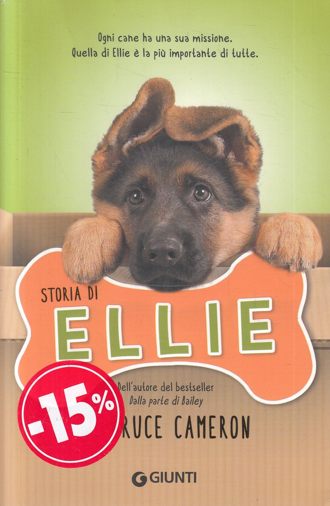 STORIA DI ELLIE - BRUCE CAMERON - GIUNTI - B - JXS243