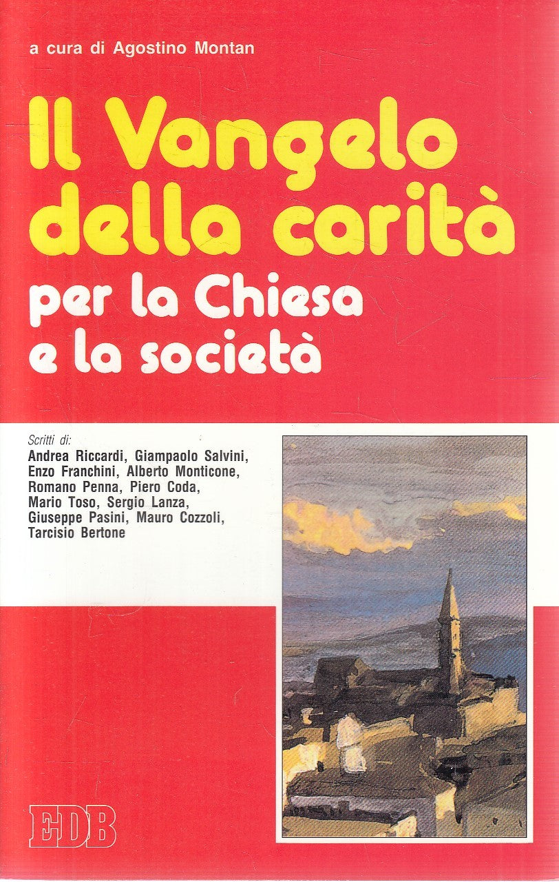 IL VANGELO DELLA CARITA' CHIESA E SOCIETA' - MONTAN - EDB - B - JXS306