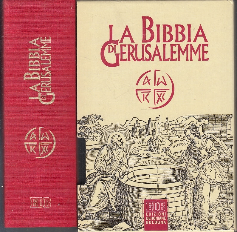 LD- LA BIBBIA DI GERUSALEMME -- EDB EDIZIONI DEHONIANE BOLOGNA --- C- ZFS481