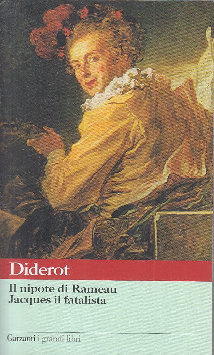 LN- NIPOTE RAMEAU JACQUES FATALISTA - DIDEROT - GARZANTI --- 2009 - B - ZFS523