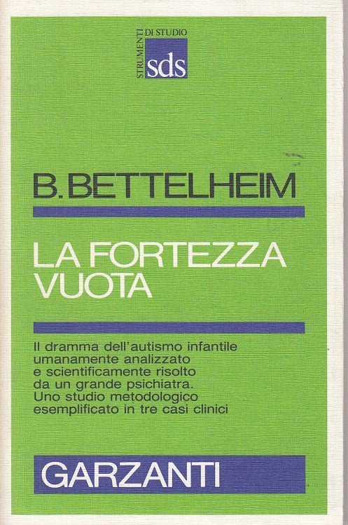 LS- LA FORTEZZA VUOTA AUTISMO - BETTELHEIM - GARZANTI --- 1987 - B - YDS383