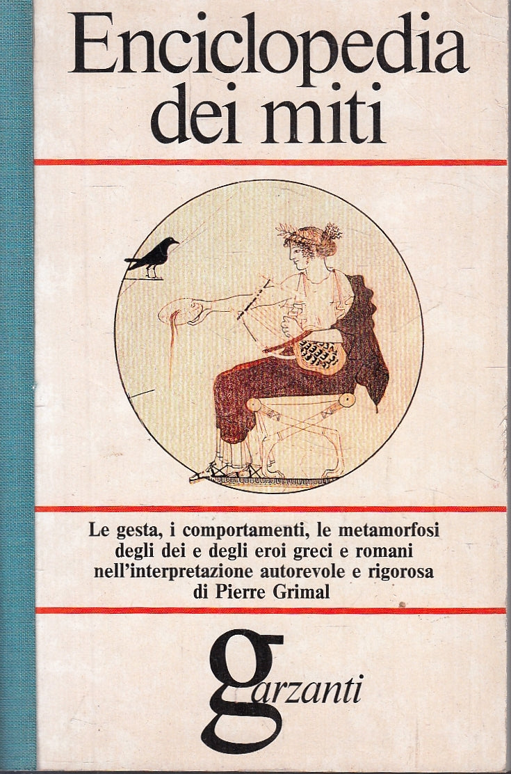 LZ- ENCICLOPEDIA DEI MITI - PIERRE GRIMAL - GARZANTI --- 1987 - B- YFS184