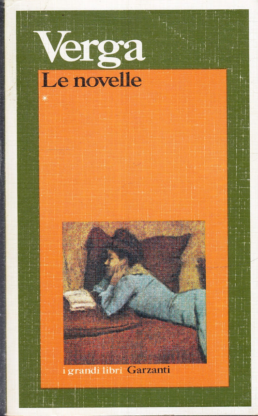 LN- LE NOVELLE - GIOVANNI VERGA - GARZANTI - I GRANDI LIBRI --- B - XFS