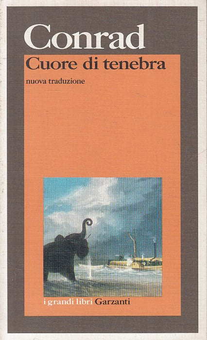 LN- CUORE DI TENEBRA - CONRAD - GARZANTI - GRANDI LIBRI -- 1992 - B - ZFS268