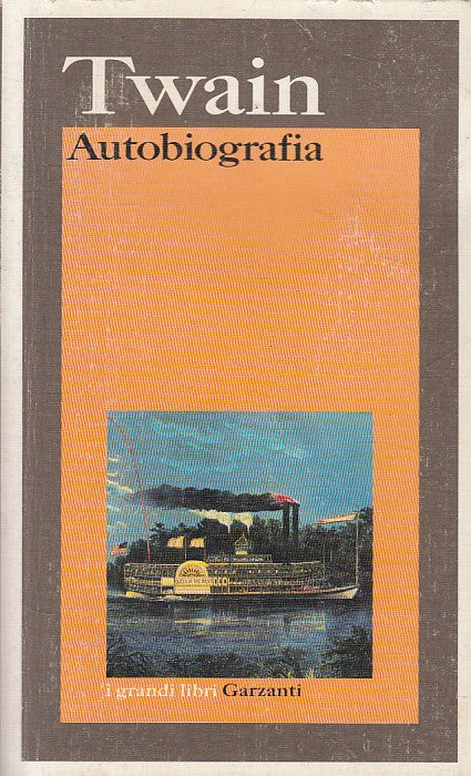 LN- AUTOBIOGRAFIA - MARK TWAIN - GARZANTI -- 1a ED. - 1998 - B - YFS265