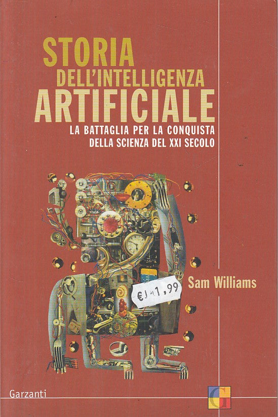 LS- STORIA INTELLIGENZA ARTIFICIALE - WILLIAMS - GARZANTI --- 2003 - B - YFS484