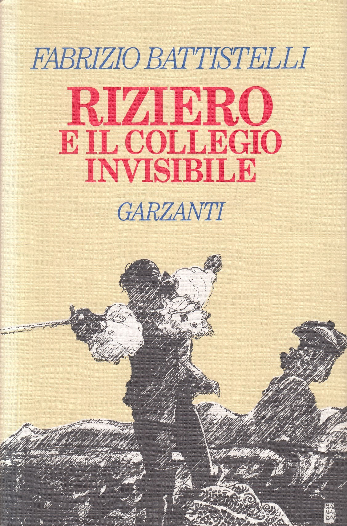 RIZIERO E IL COLLEGIO INVISIBILE - BATTISTELLI - GARZANTI - CS - JXS243