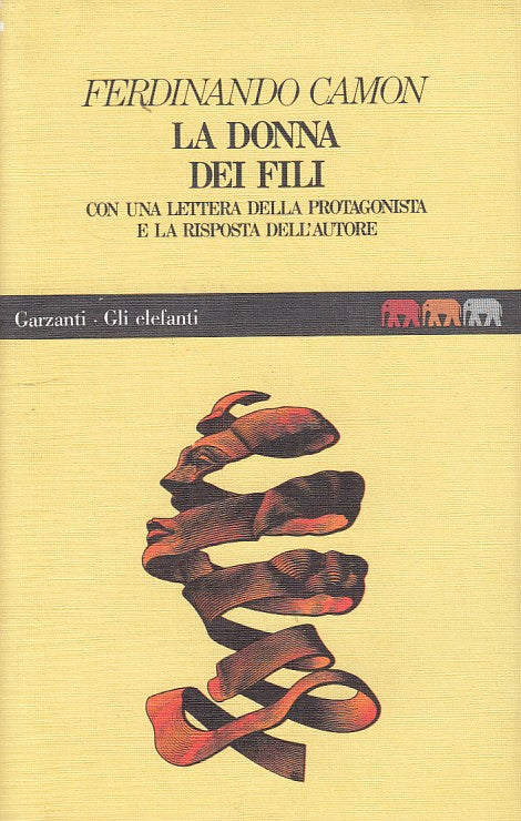 LN- LA DONNA DEI FILI- CAMON- GARZANTI- GLI ELEFANTI-- 1990- B- YDS411
