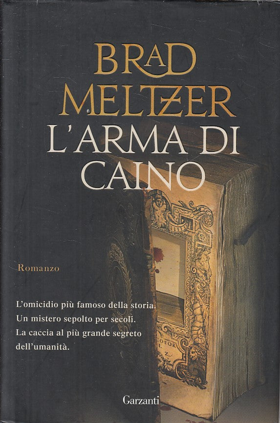 LN- L'ARMA DI CAINO - MELTZER - GARZANTI -- 1a ED. - 2009 - CS - ZFS427