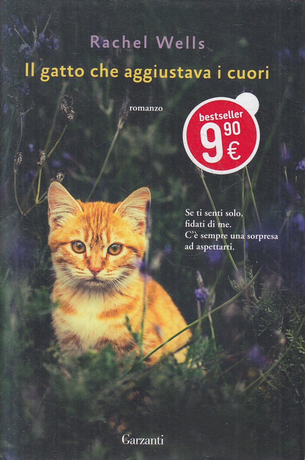 LN2- IL GATTO CHE AGGIUSTAVA I CUORI - RACHEL WELLS - GARZANTI - CS - JXS239