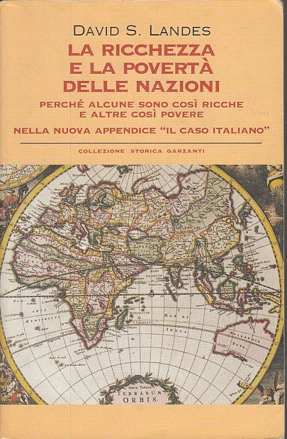 LS- LA RICCHEZZA E POVERTA' DELLE NAZIONI - LANDES - GARZANTI--- 2003- B- YFS665