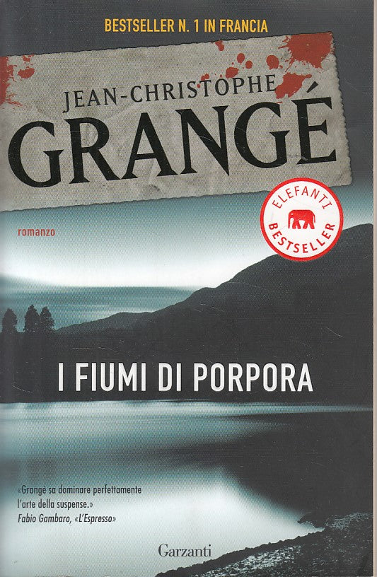 LN- I FIUMI DI PORPORA- GRANGE'- GARZANTI - ELEFANTI - 1a ED. - 2010 - B - ZDS98