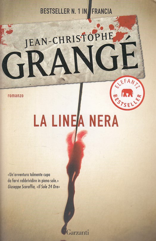 LN- LA LINEA NERA - GRANGE' - GARZANTI - ELEFANTI - 1a ED. - 2010 - B - ZDS98