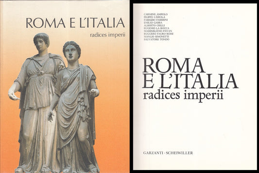 LS- ROMA E L'ITALIA -- GARZANTI SCHEIWILLER - ANTICA MADRE-- 1992 - CS - YFS950