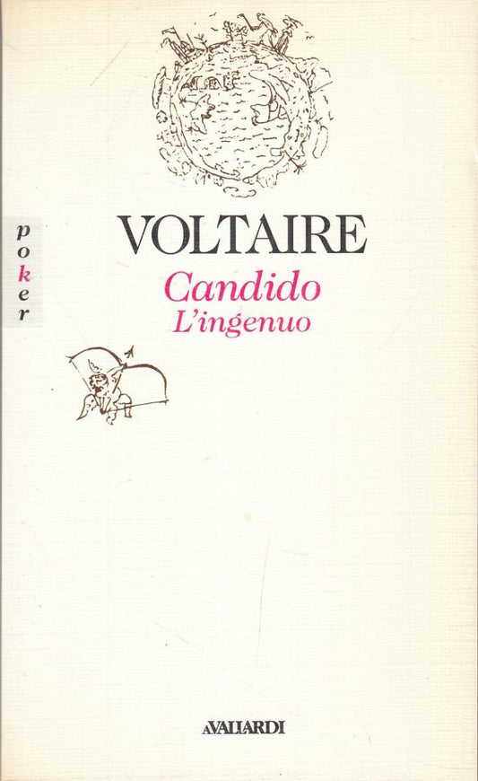 LN2- CANDIDO L'INGENUO - VOLTAIRE - AVALLARDI POKER - B - JXS113